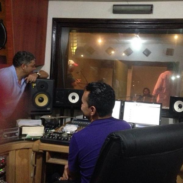 Grabación Del Nuevo Disco de Diomedes