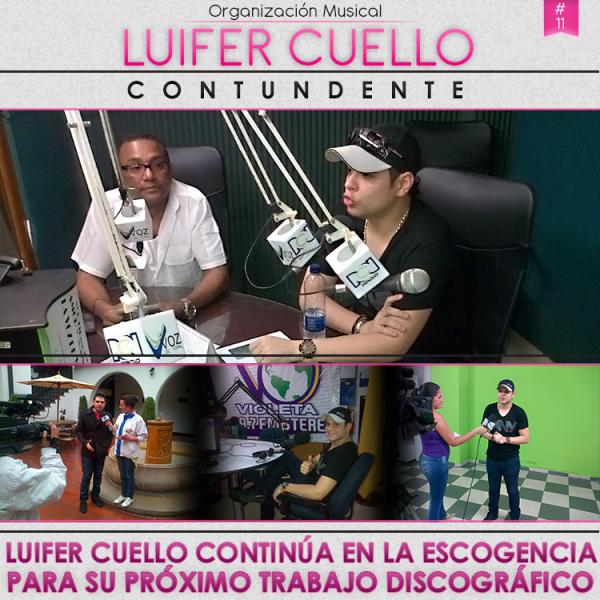 LUIFER CUELLO continua en la escogencia