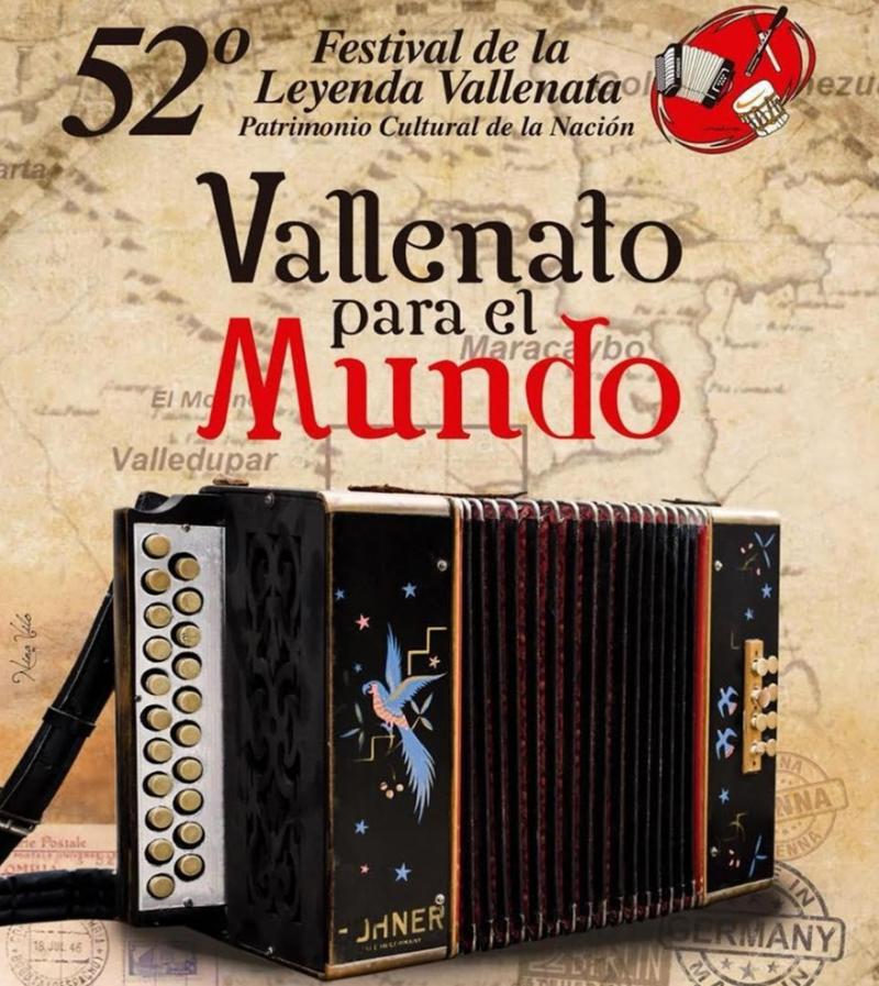 Artistas Que Se Presentarán En El Marco Del 52 Festival De La Leyenda Vallenata