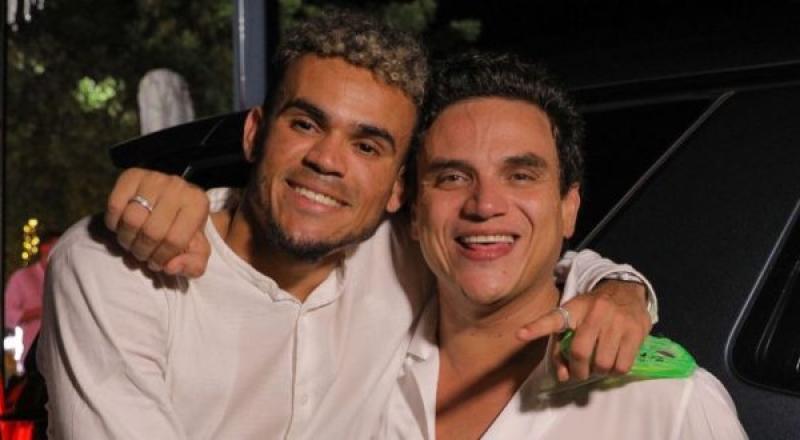 El Encuentro De Silvestre Dangond Y Luis Díaz En Tremenda Fiesta