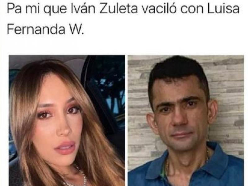 Ivan Zuleta Se Molesto Por Meme Con Luisa Fernanda W