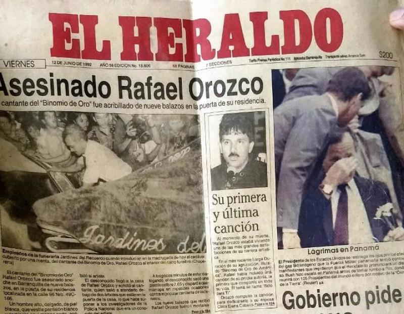 Muerte de Rafael Orozco: Crimen pasional
