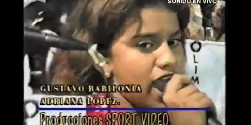Video Inédito De Adriana Lucía Cantando Por Primera Vez Vallenato