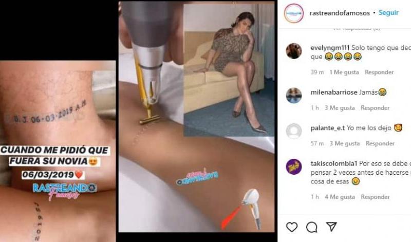 Ana Del Castillo Se Borra Tatuaje Que Se Hizo Con Su Exnovio