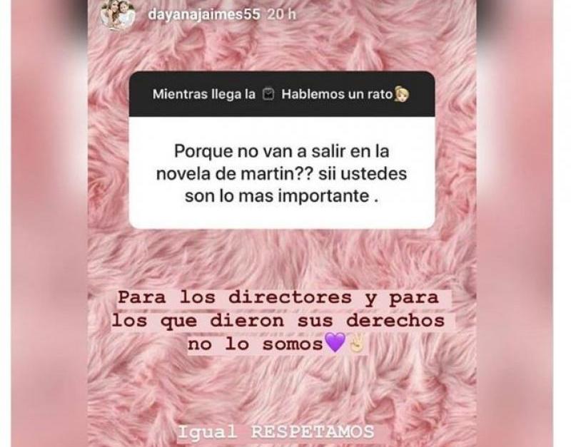Dayana Jaimes Confesó Por Qué No Aparecerá En Serie MartÃn ElÃas