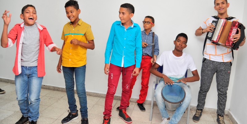 Estudiantes becados ganaron concurso de piqueria infantil en el Festival Nacional de Compositores