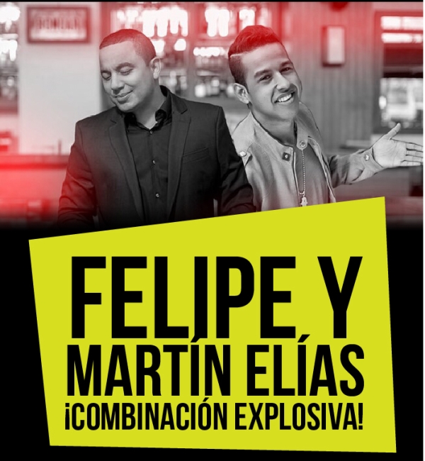 Felipe Peláez y Martín Elías  Una combinación explosiva 