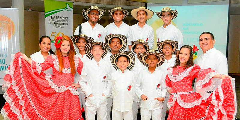En celebración del Día de la Independencia se presentarán Los Niños del Vallenato de la Escuela Rafael Escalona