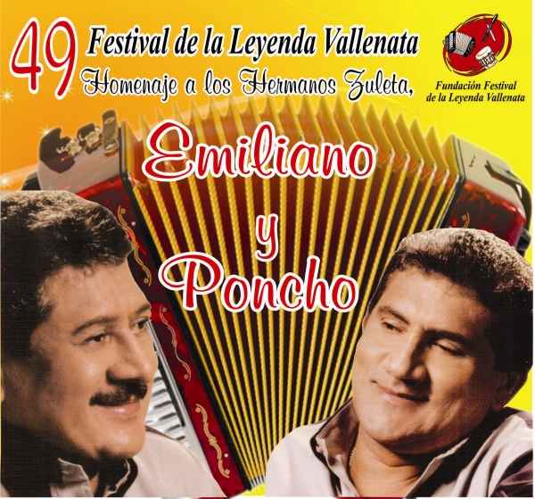 El 49 Festival de la Leyenda Vallenata será en homenaje  a los Hermanos Zuleta