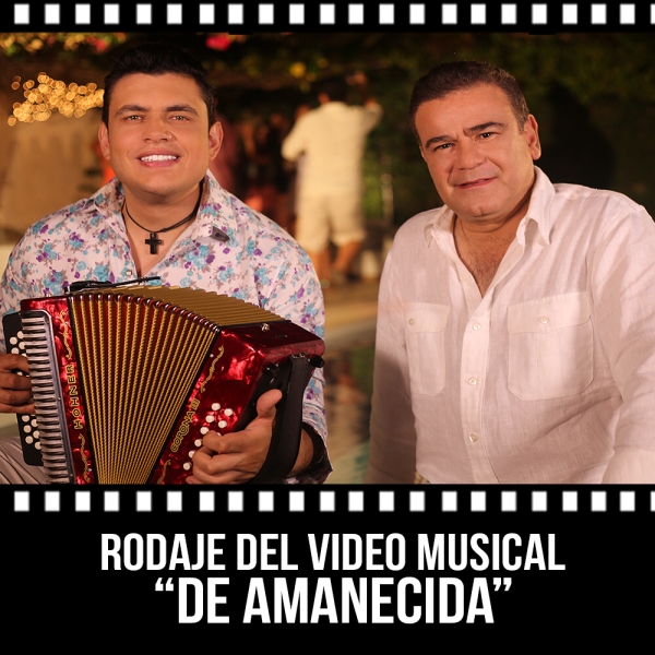 Iván Villazón y Saúl Lallemand Graban El Video - De Amanecida