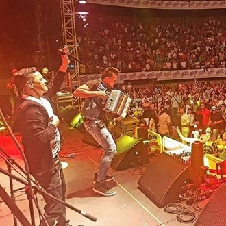 Jorge Celedón y Sergio Luís...