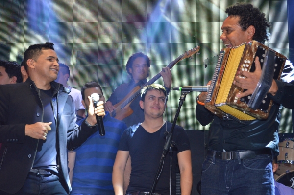 Jorge Celedon en el lanzamiento del Festival Francisco El Hombre