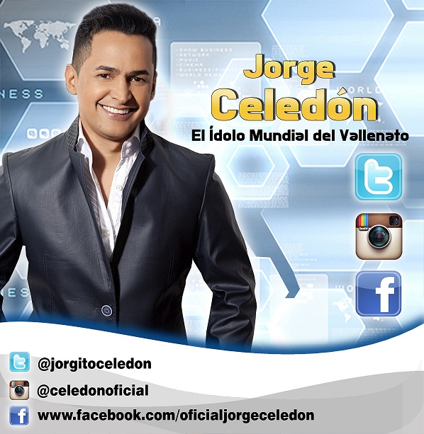 Jorge Celedón oficializa sus cuentas en las redes sociales