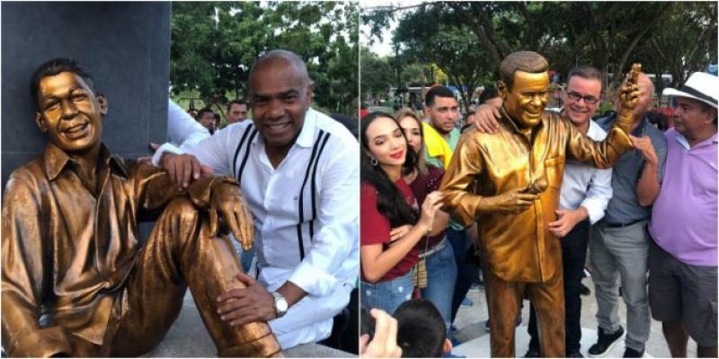 Estas Son Las Estatuas De Kaleth Morales E Iván Villazón