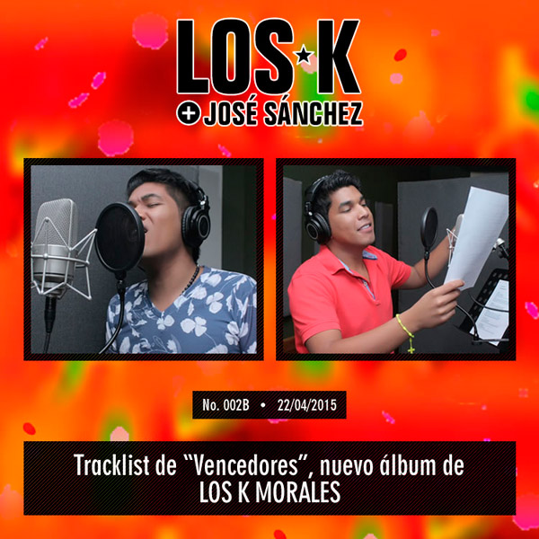 Tracklist de Vencedores nuevo álbum de LOS K MORALES