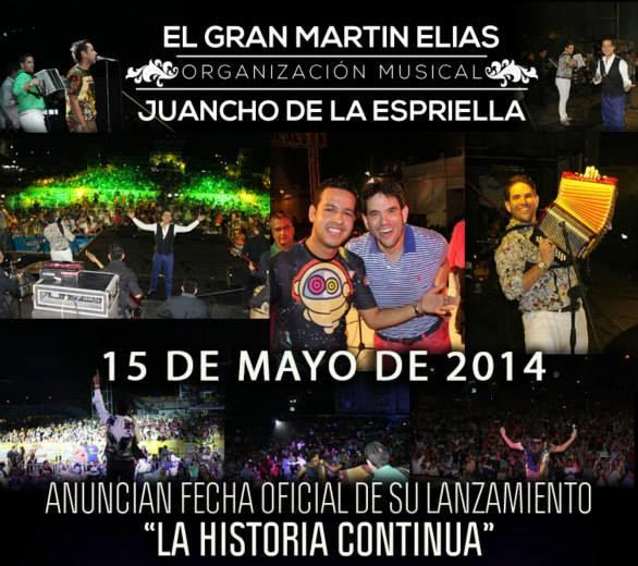 Martín Elias & Juancho anuncian fecha 