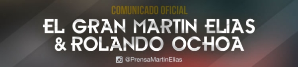 Comunicado Oficial Martin y Rolando informan: