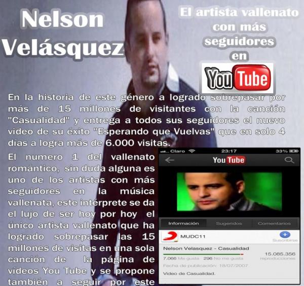 Nelson Velásquez y Morre Romero, estrenan video de la canción 