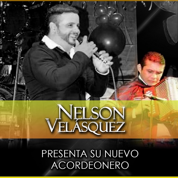 Nelson Velásquez  presenta su nuevo acordeonero