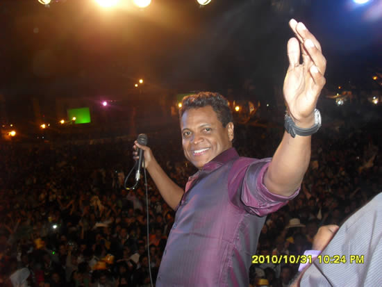 Omar Geles celebra en Valledupar