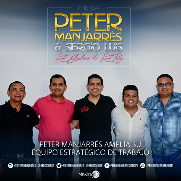 Peter Manjarrés Amplía Su Equipo Estratégico De Trabajo