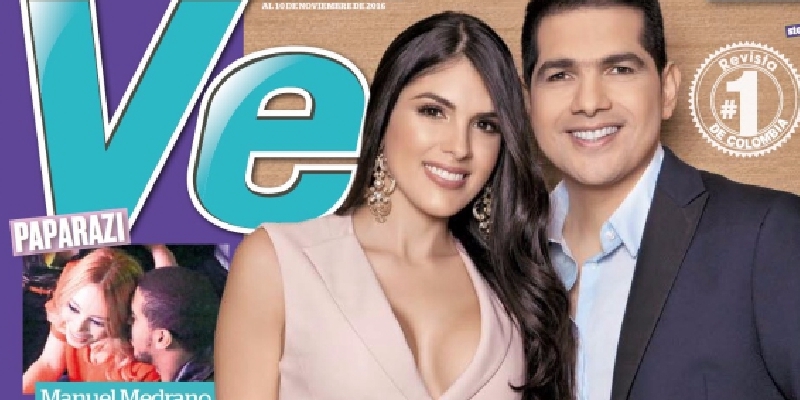 El Caballero Peter Manjarrés Y Su Esposa Son La Portada De La Revista Vea