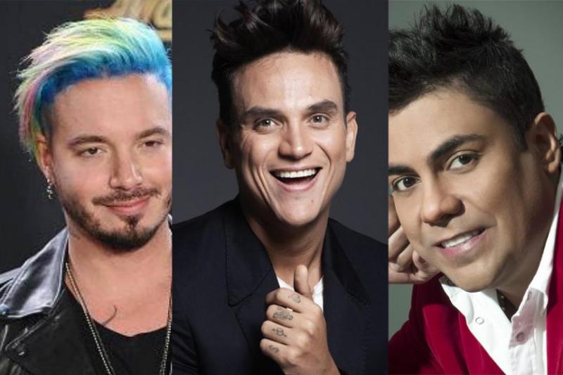 J Balvin, Silvestre Dangond Y Churo Díaz, En La Parrilla Del Festival Vallenato