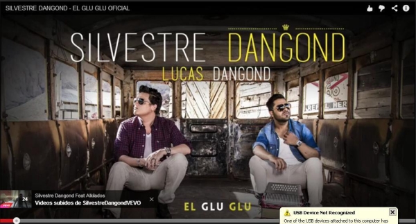 Silvestre y Lucas Dangond presentan el El Glu Glu