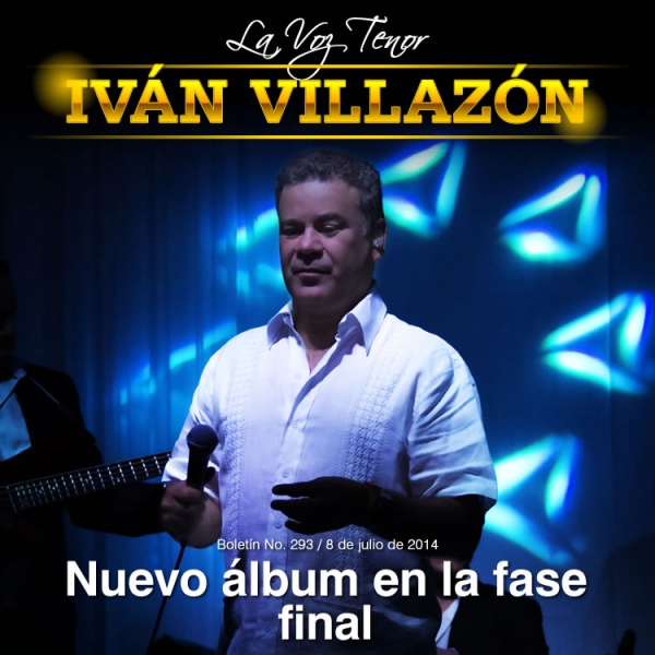 Nuevo album de IVAN VILLAZON en la fase final